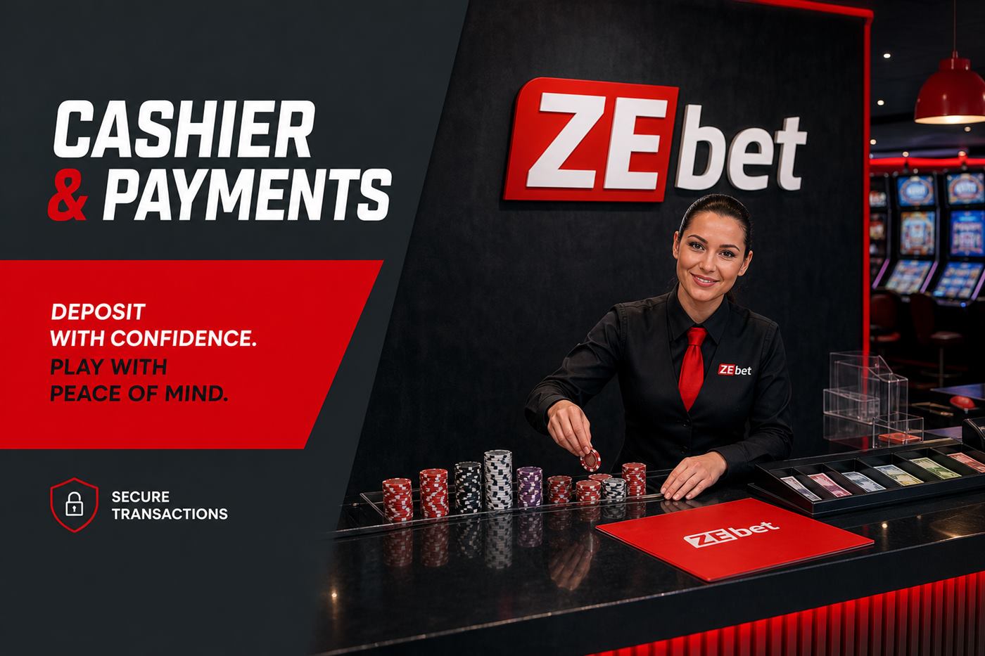 Zebet cashier promo